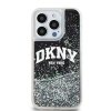 DKNY DKHCP14LLBNAEK iPhone 14 Pro6.1 czarny/black hardcase Liquid Glitter Big Logo